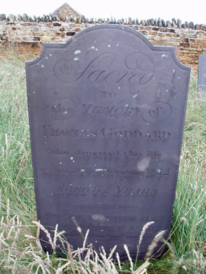 Grave: Thomas Goddard_Brixworth